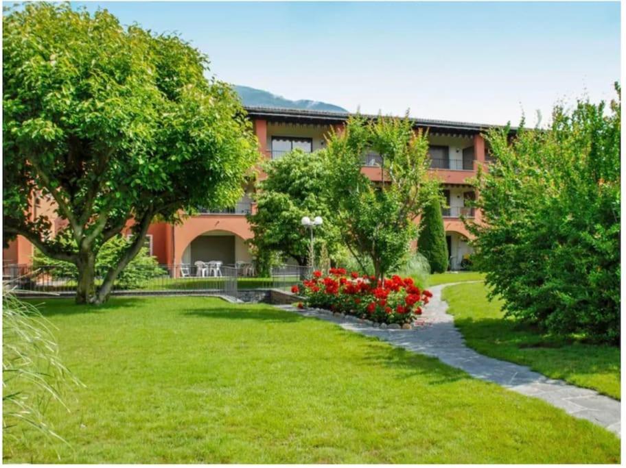 Ascona: Residenza Sabrina,App 2.5 Locali E Piscina Lejlighed Eksteriør billede