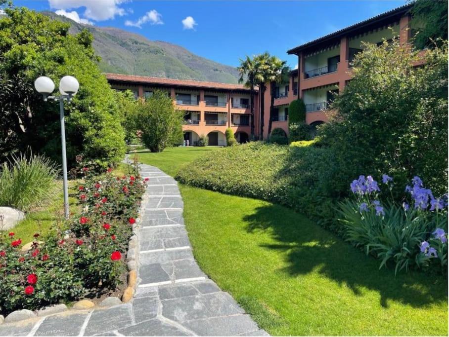 Ascona: Residenza Sabrina,App 2.5 Locali E Piscina Lejlighed Eksteriør billede
